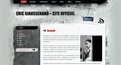 Desktop Screenshot of ericgiausserand.com